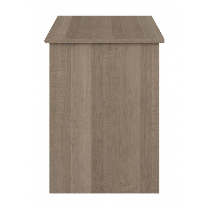 Home office computer desk with drawers