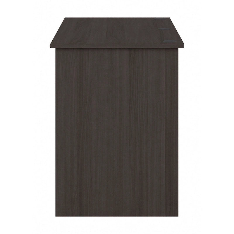 Home office computer desk with drawers