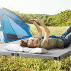 Matelas de camping en mousse à mémoire de forme avec base antidérapante Sac de voyage - Voir les détails