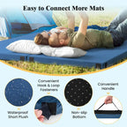 Matelas de camping en mousse à mémoire de forme avec base antidérapante Sac de voyage - Voir les détails