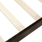 Lit plateforme en bois - Cadre de lit simple - Sommier à lattes