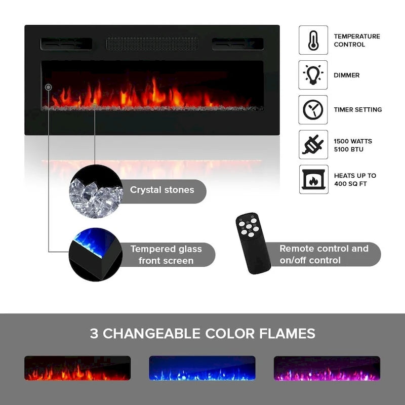 Fireplace TV Stand