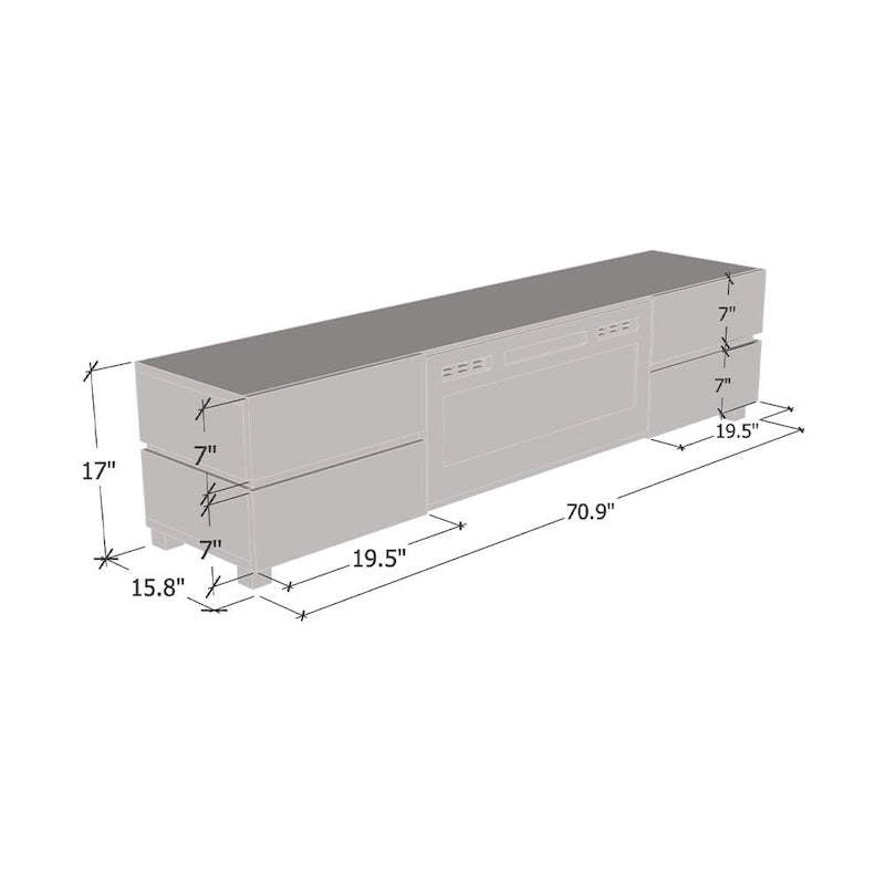Fireplace TV Stand