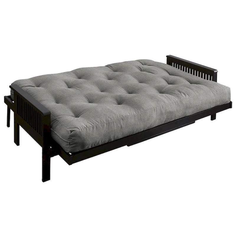 Full Granite Grey 12-inch Futon Mattress