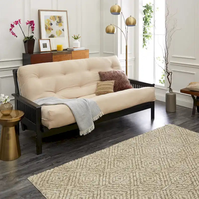 Full Granite Grey 12-inch Futon Mattress
