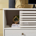 3-Drawer Entertainment TV Media Stand (65 Flatscreen TV) - 58.7 In. x 15.2 In. x 23.9 In. - 59Wx15Dx24H