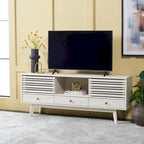 Meuble TV/média 3 tiroirs (téléviseur à écran plat de 65 po) - 58,7 po x 15,2 po x 23,9 po - 59Wx15Px24H