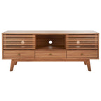 Meuble TV/média 3 tiroirs (téléviseur à écran plat de 65 po) - 58,7 po x 15,2 po x 23,9 po - 59Wx15Px24H