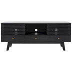 Meuble TV/média 3 tiroirs (téléviseur à écran plat de 65 po) - 58,7 po x 15,2 po x 23,9 po - 59Wx15Px24H