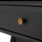 Meuble TV/média 3 tiroirs (téléviseur à écran plat de 65 po) - 58,7 po x 15,2 po x 23,9 po - 59Wx15Px24H