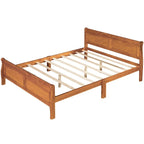 Lit plateforme en bois