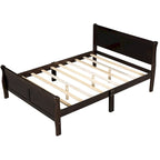 Lit plateforme en bois