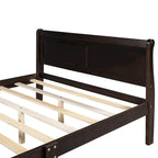 Lit plateforme en bois