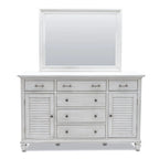 Commode 6 tiroirs / 2 portes