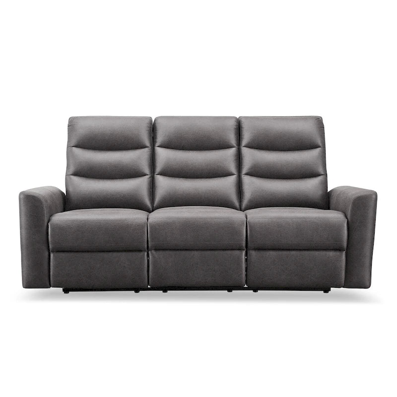 Fabric Manual Reclining Sofa