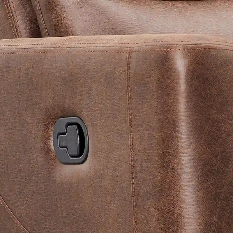 Fabric Manual Reclining Sofa