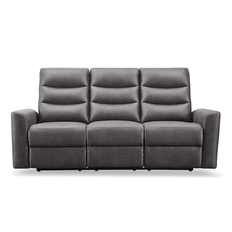 Fabric Manual Reclining Sofa