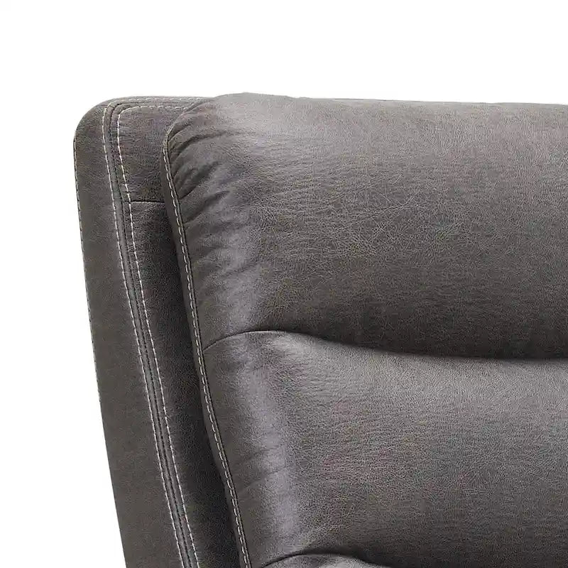 Fabric Manual Reclining Sofa