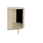 Meuble de rangement d'appoint avec 3 portes